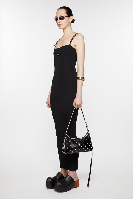 Acne Studios Mini Platt Shoulder Bag In Black
