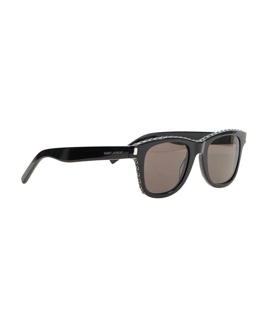Saint Laurent Ladies Sunglasses In Gray