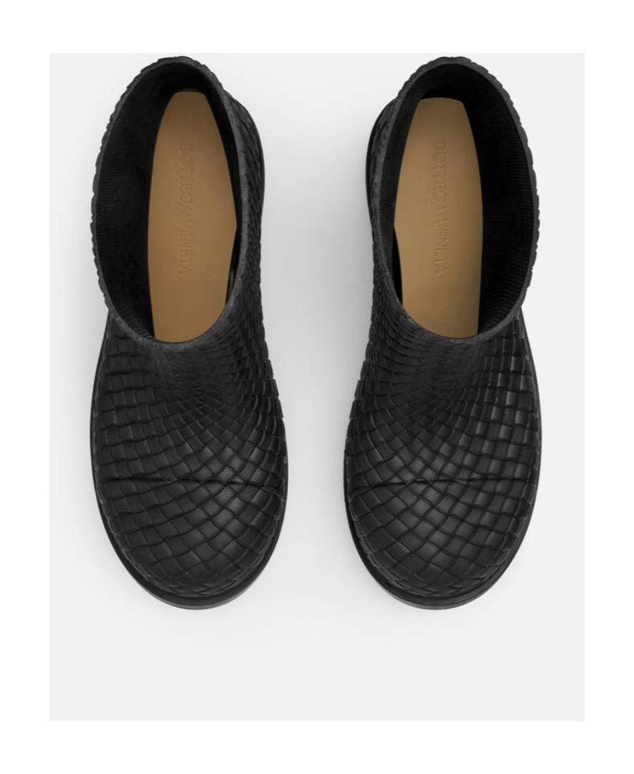 Bottega Veneta Fireman Ankle Boots In Black