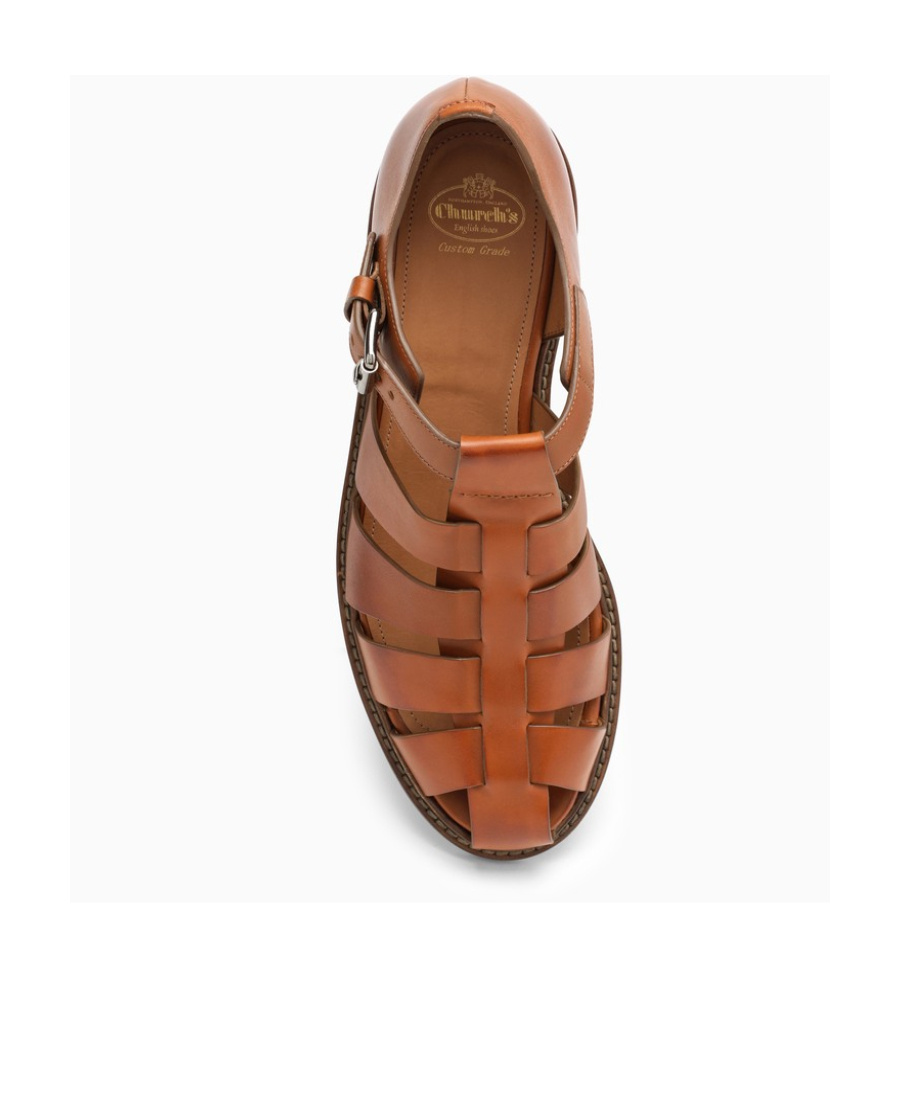Church's Buckle-fastening Strap-detail Sandals In Brown