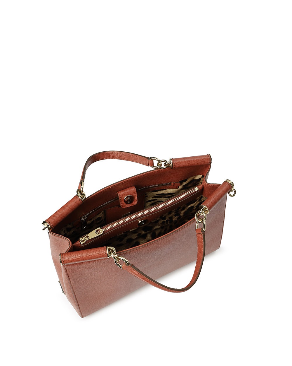 DOLCE & GABBANA LOGO DETAILS HANDBAG