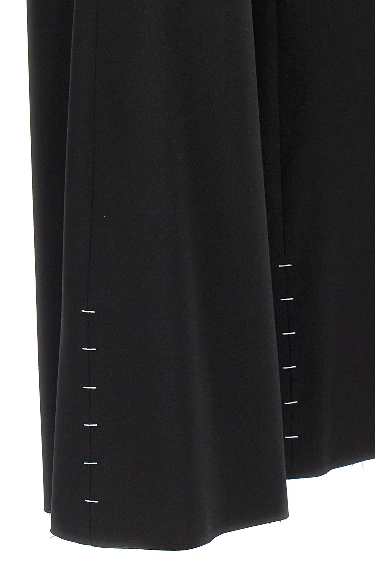 Shop Mm6 Maison Margiela High-waist Trousers In Black