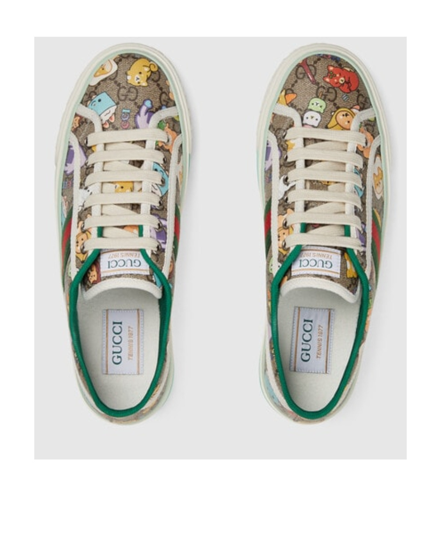 Gucci Tennis 1977 Low-top Casual Shoes In White