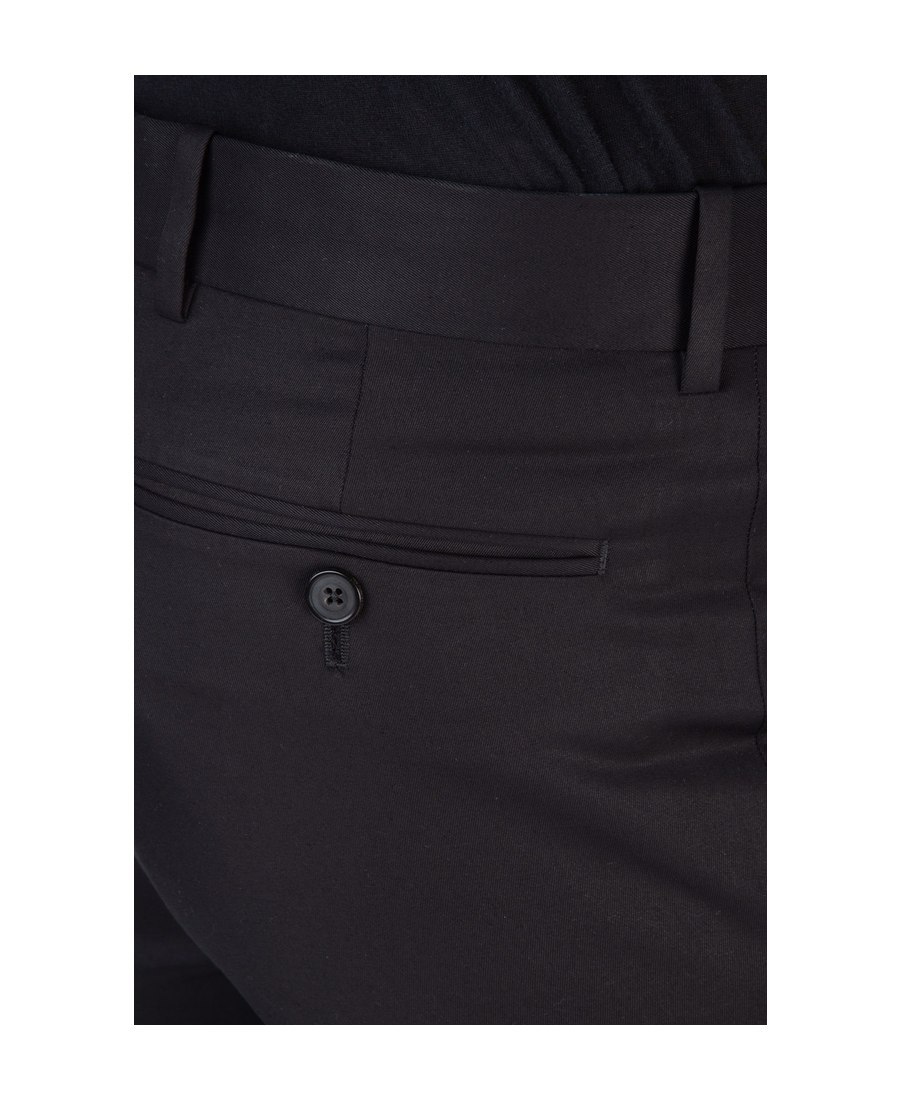 Alexander Mcqueen Zipper Casual Pants In Black