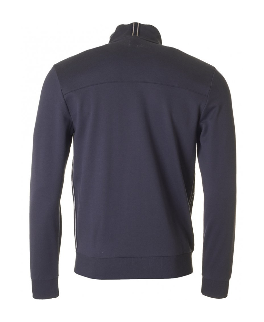 Hugo Boss Logo Details Casual Jacket In Black