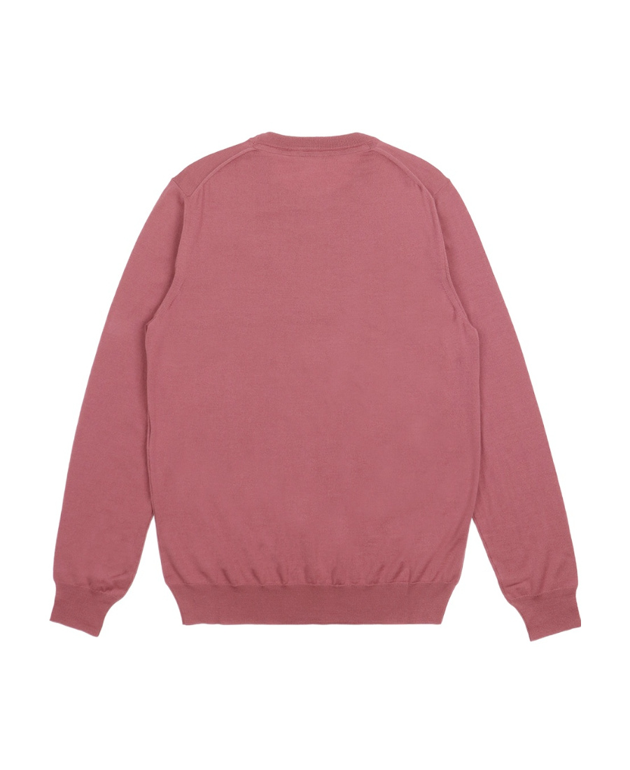 Ferragamo Round-neck Sweater In Pink