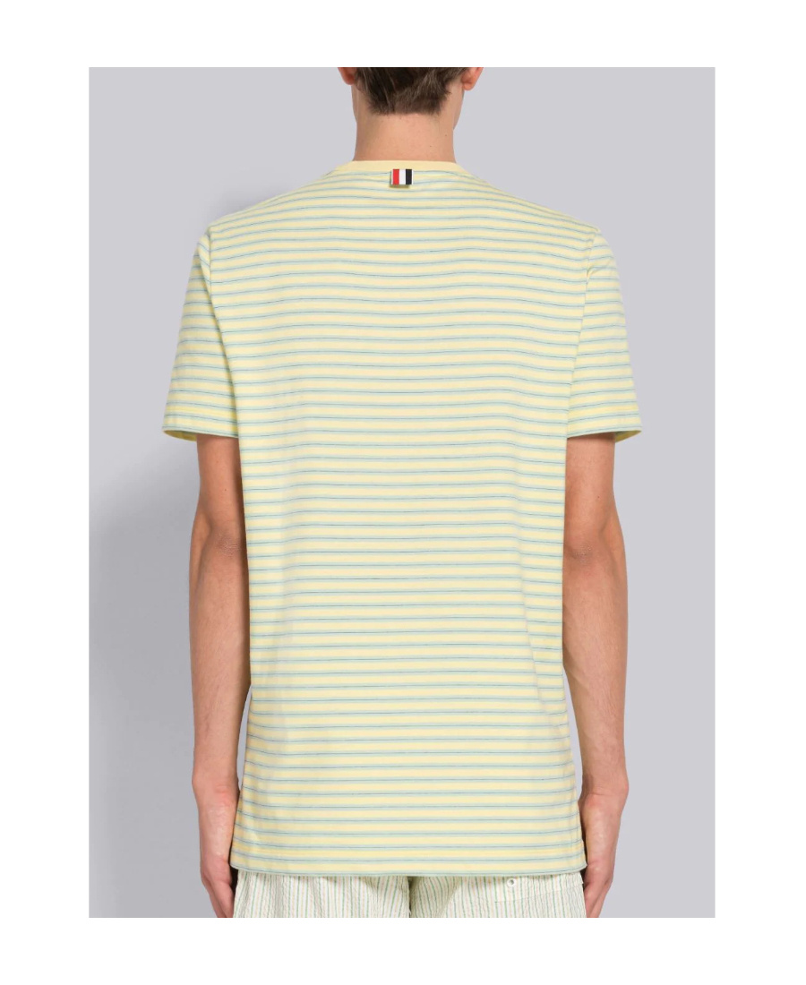 Thom Browne Wen Cotton T-shirts And Polos In Nude