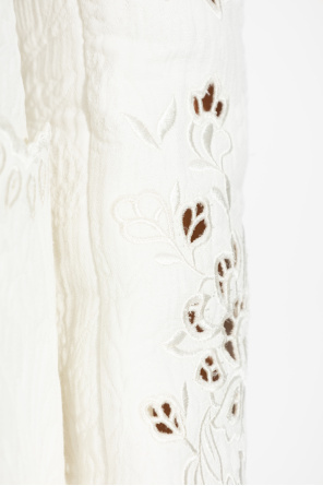 Chloé Long-sleeved Suit Jacket In White