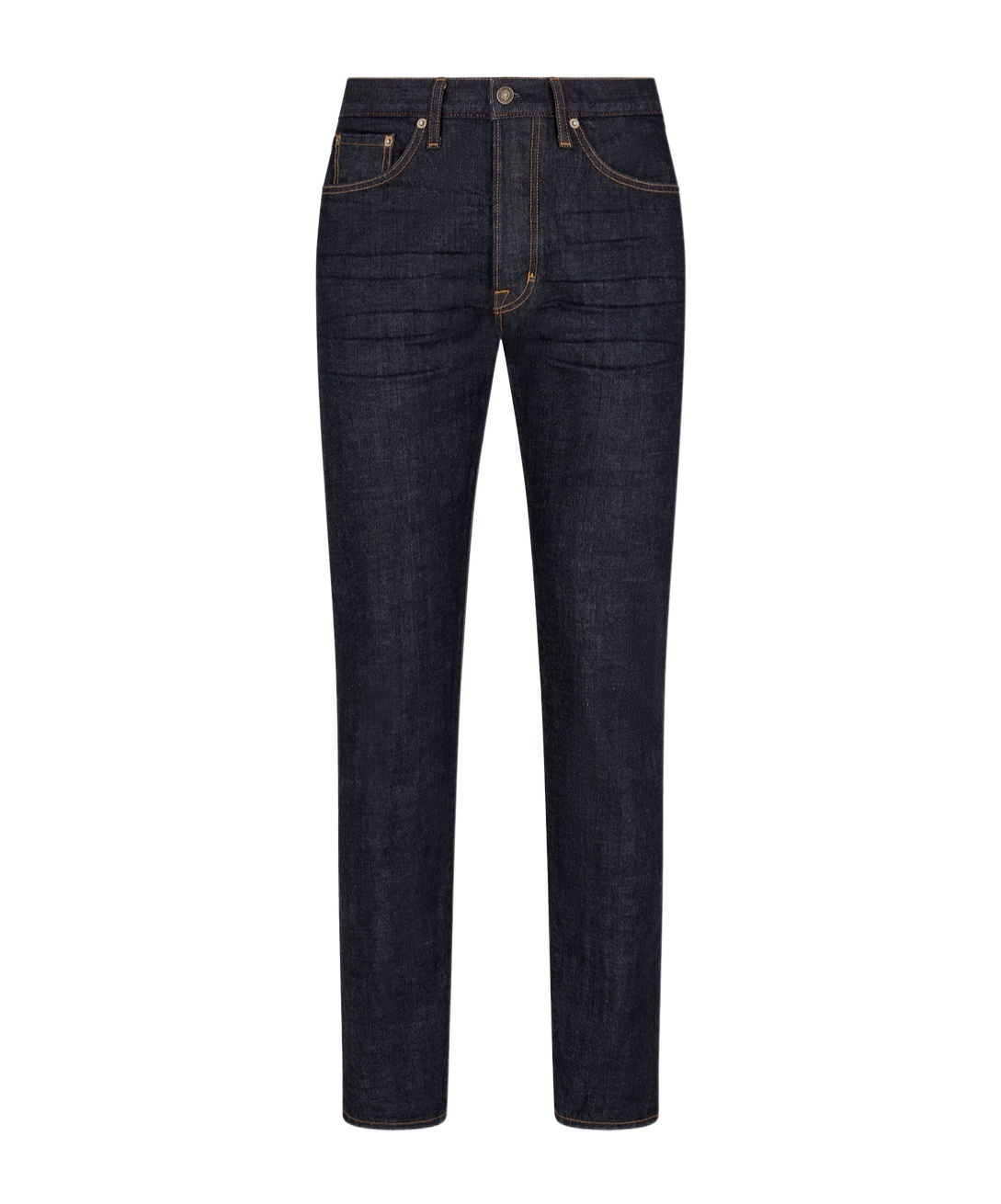 Tom Ford Selvedge Bootcut Cotton Jeans In Black