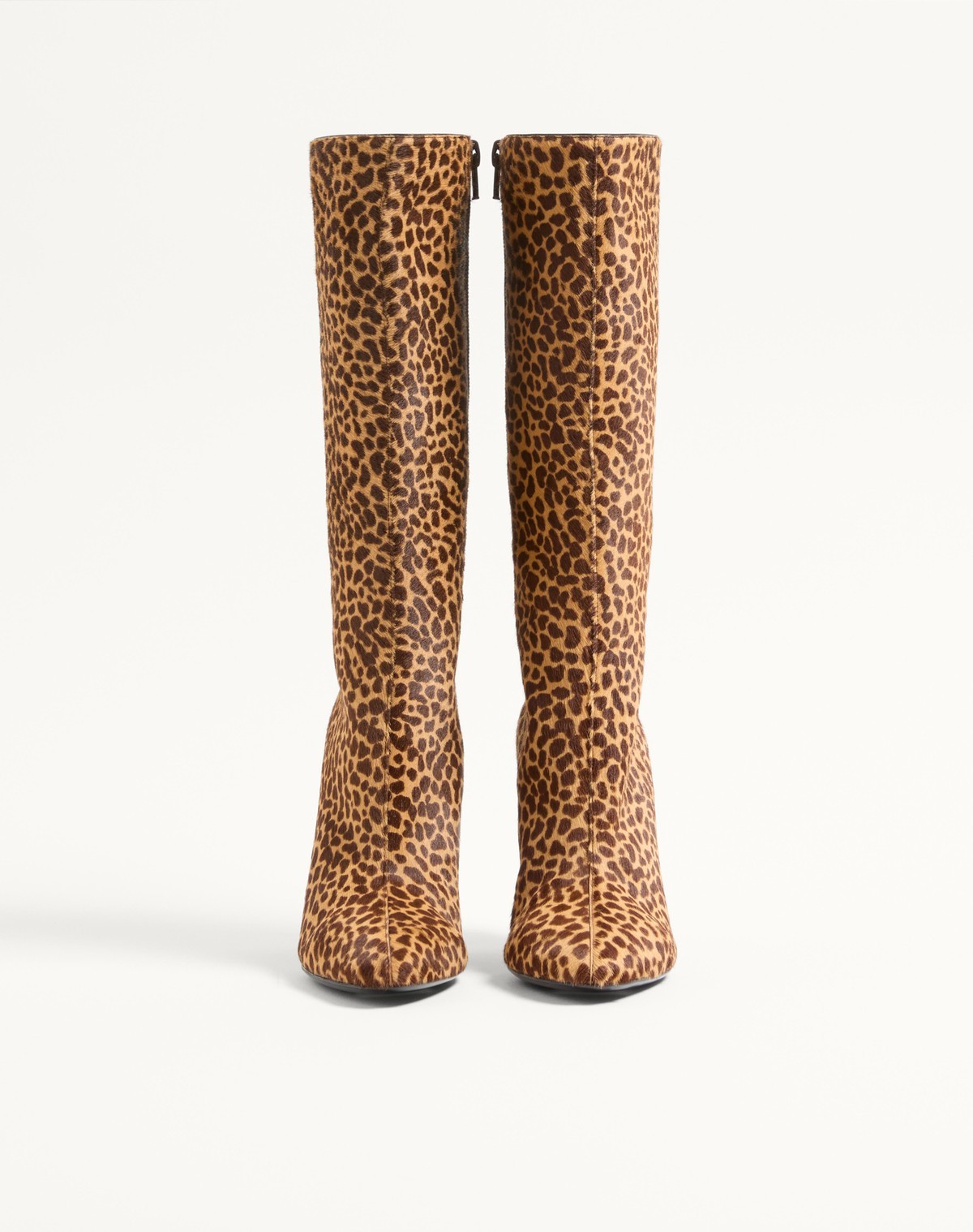 Valentino Garavani Hotty Boot In Pony-effect Calfskin 100mm Woman Animal Print 39.5 In Animal Print