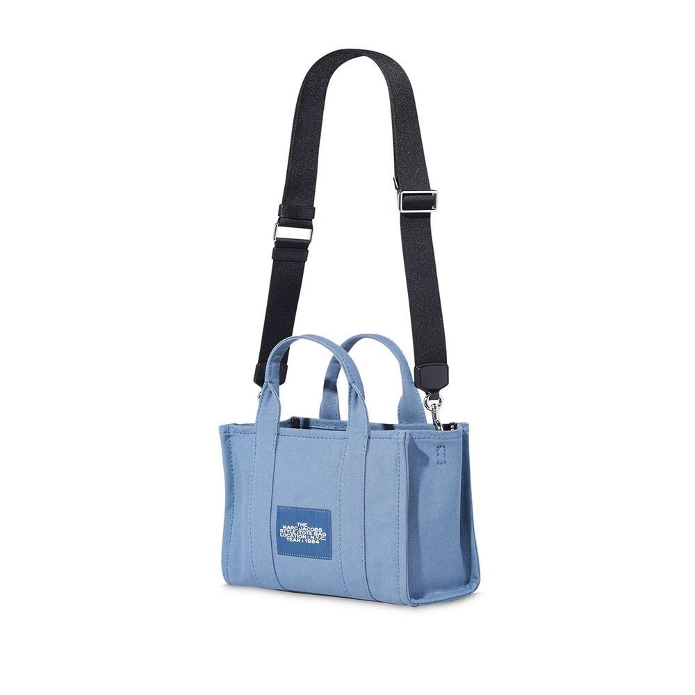 MARC JACOBS MARC JACOBS LOGO PRINTED ZIPPED SMALL TOTE BAG