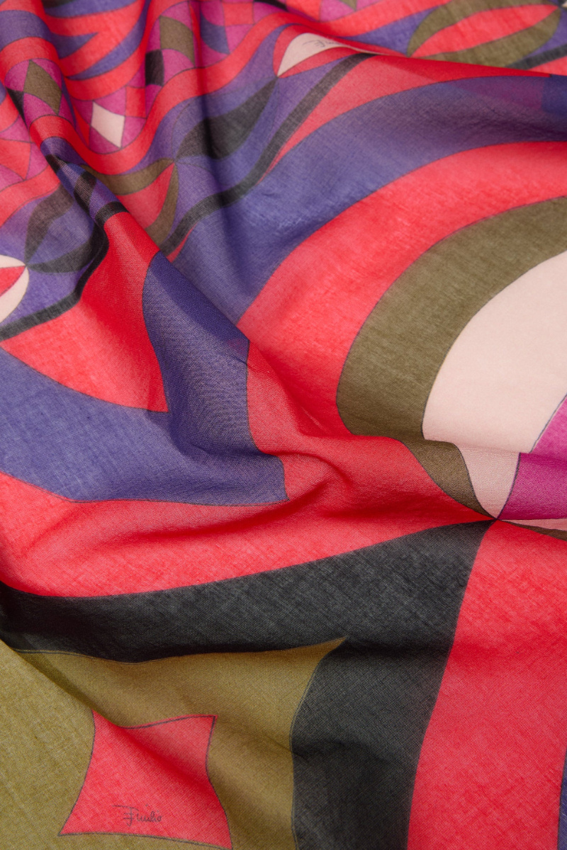 Pucci Collane Print Sarong In Multi