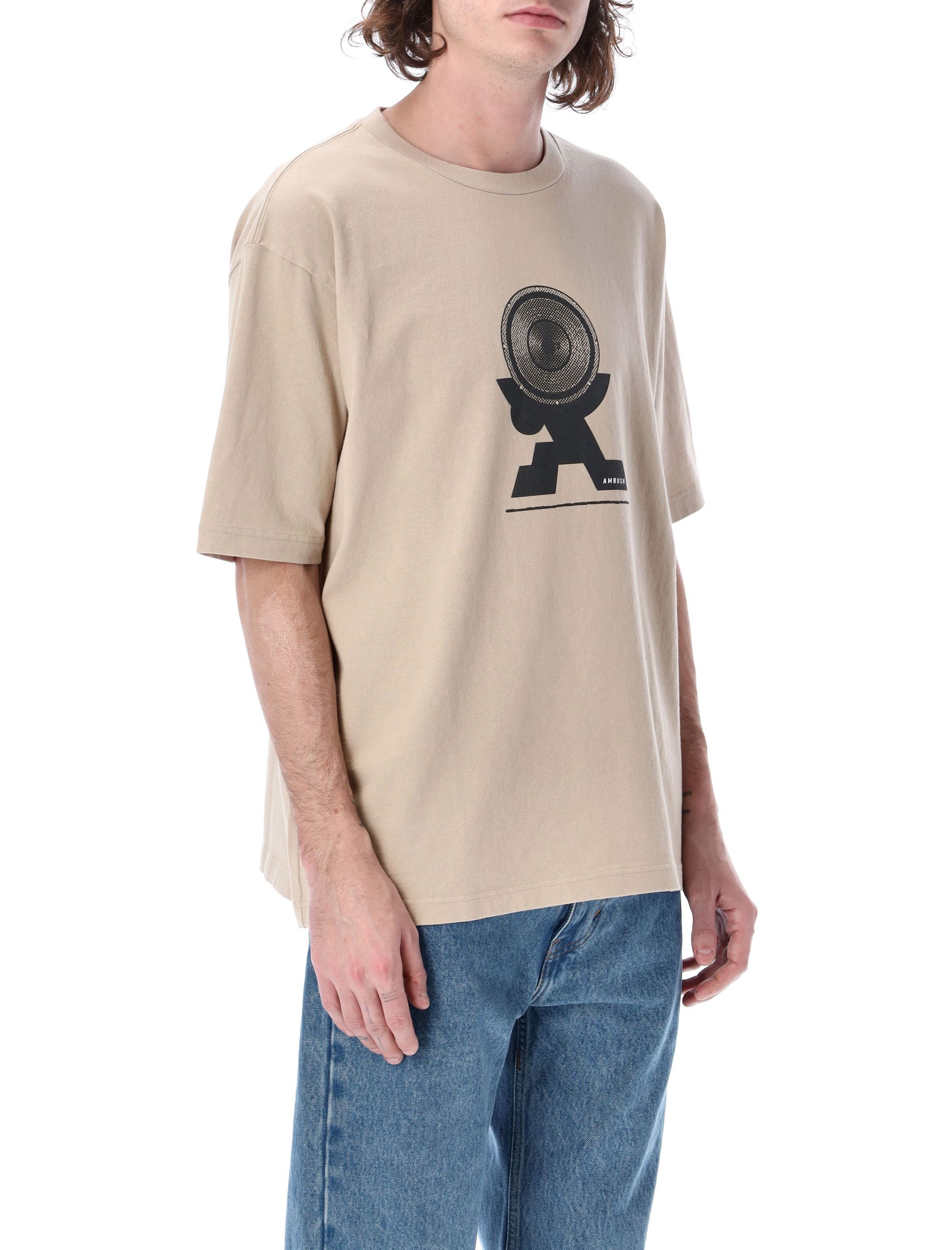 Ambush Sound Graphic-print T-shirt In Nude