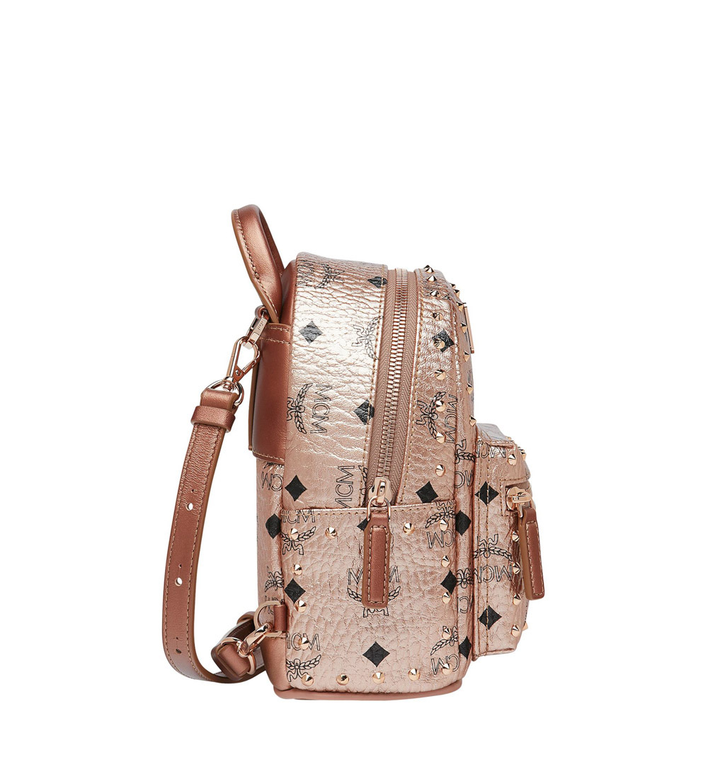 Mcm X-mini Patricia Backpack In Nude