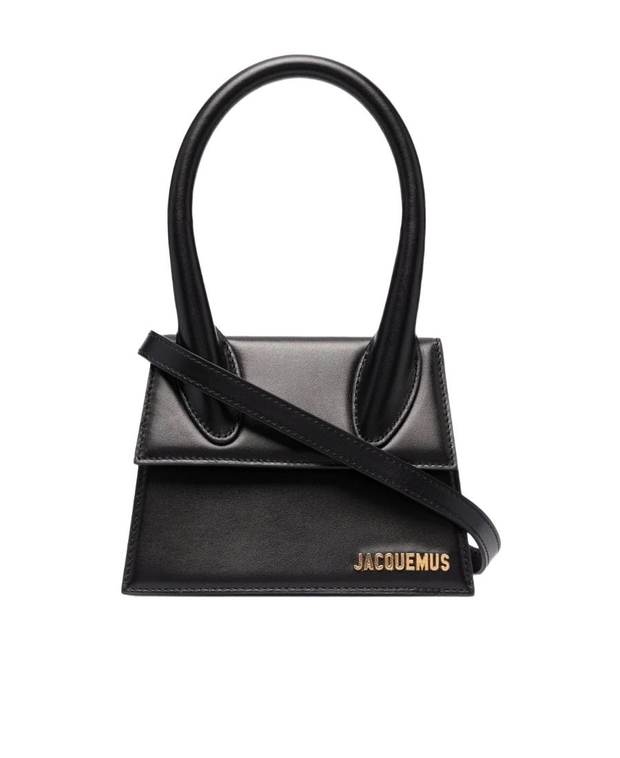 Jacquemus Small Handle And Removable Shoulder Strap In Black