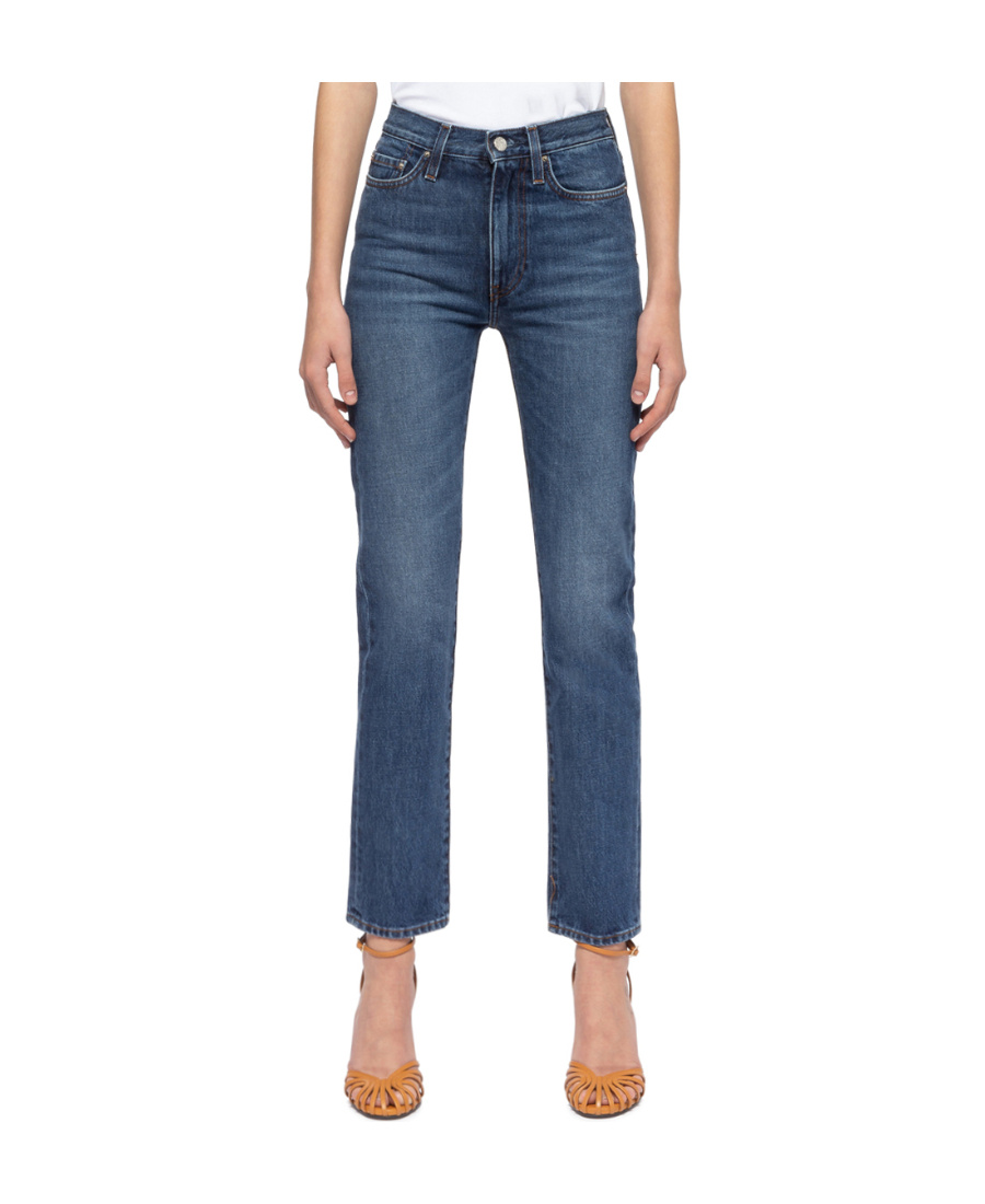 Totême Regular-fit Vintage-wash Jeans In Blue