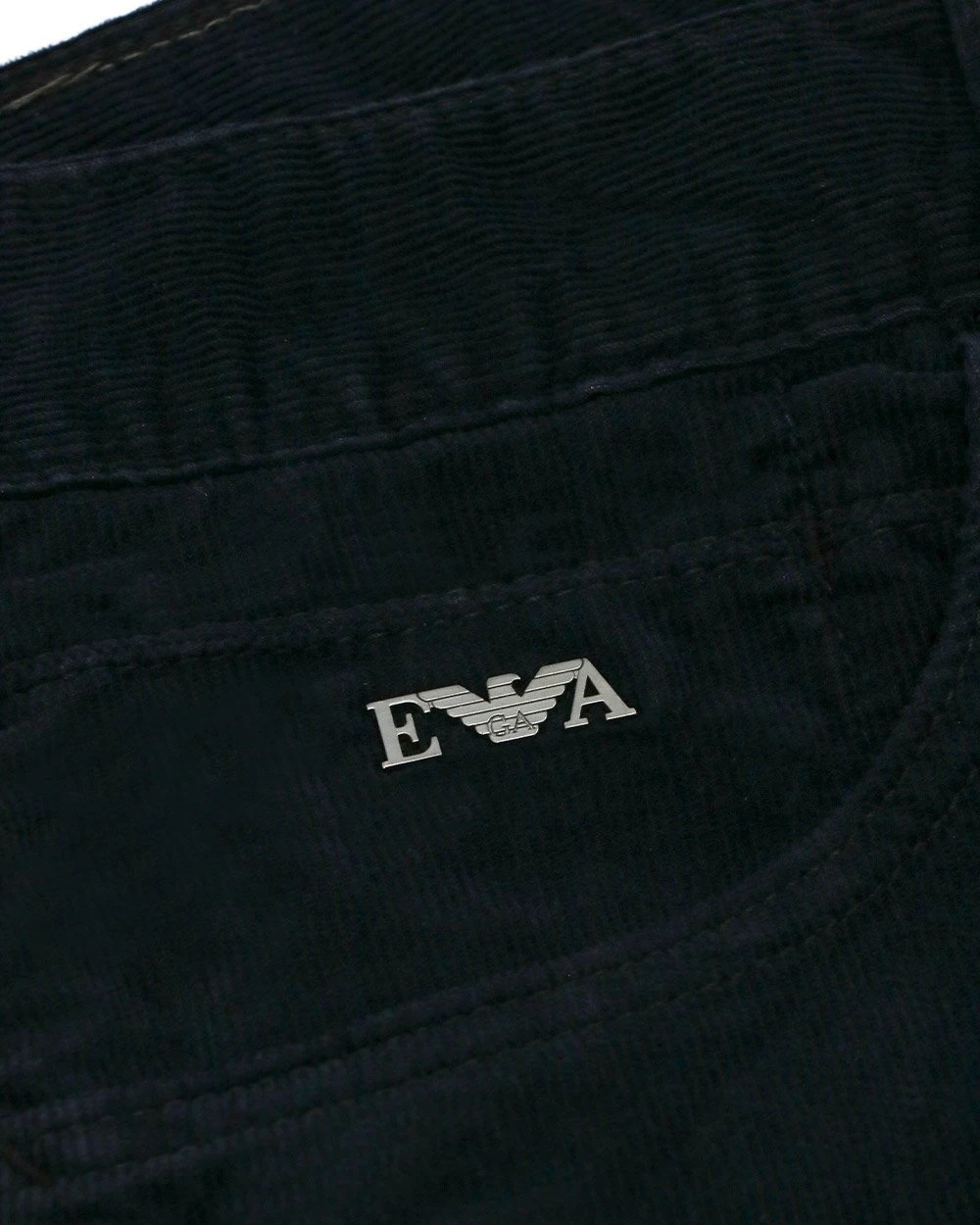 Emporio Armani Straight-leg Jeans In Black