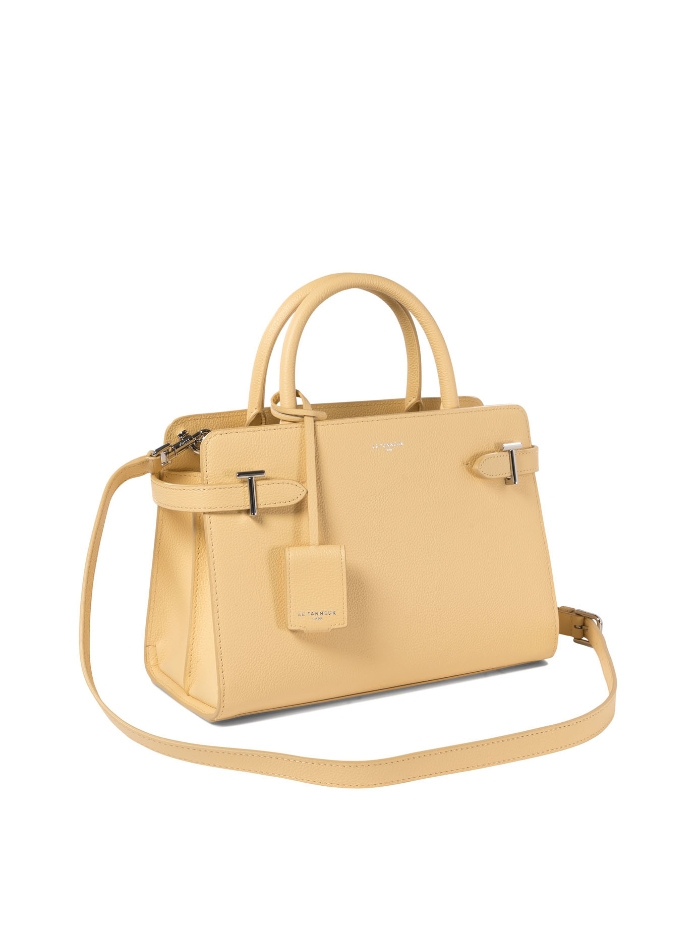 Le Tanneur Small Emilie Tote Bag In Neutral