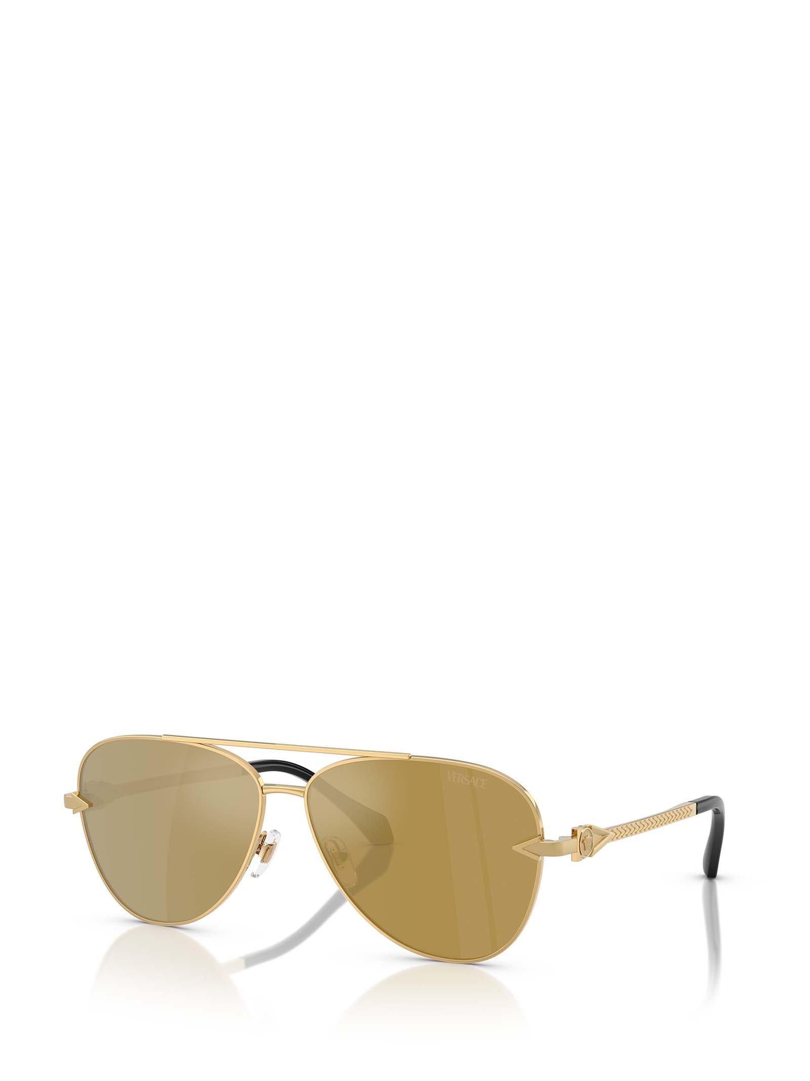 Versace Pilot-frame Sunglasses