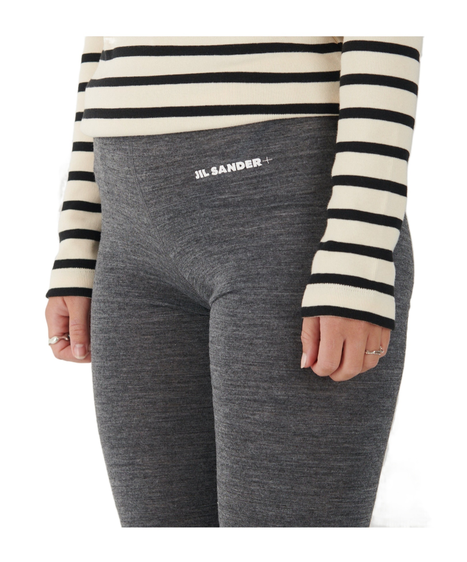 Jil Sander Elastic Waist Leggings