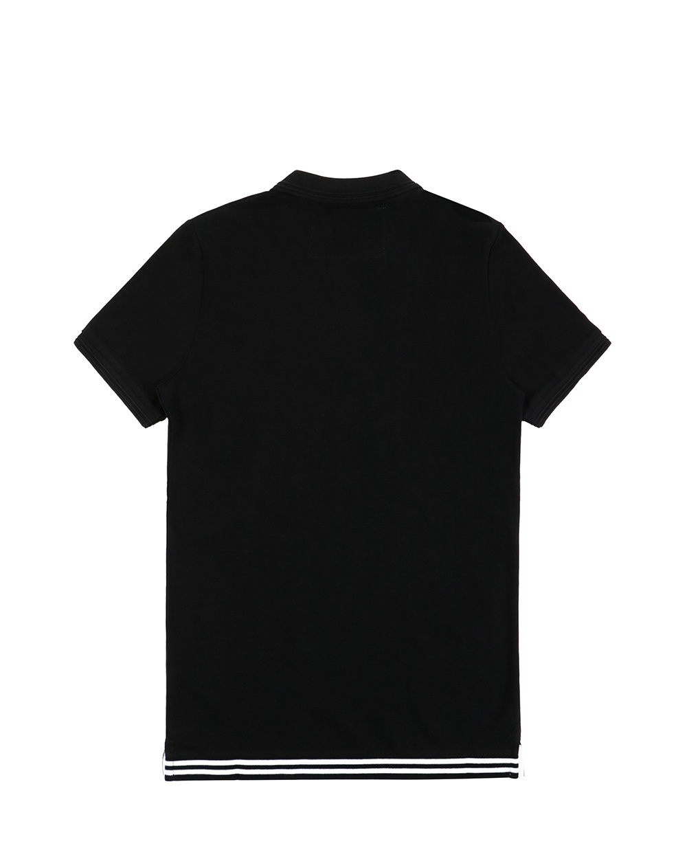 Iceberg Logo Polo Shirt In Black