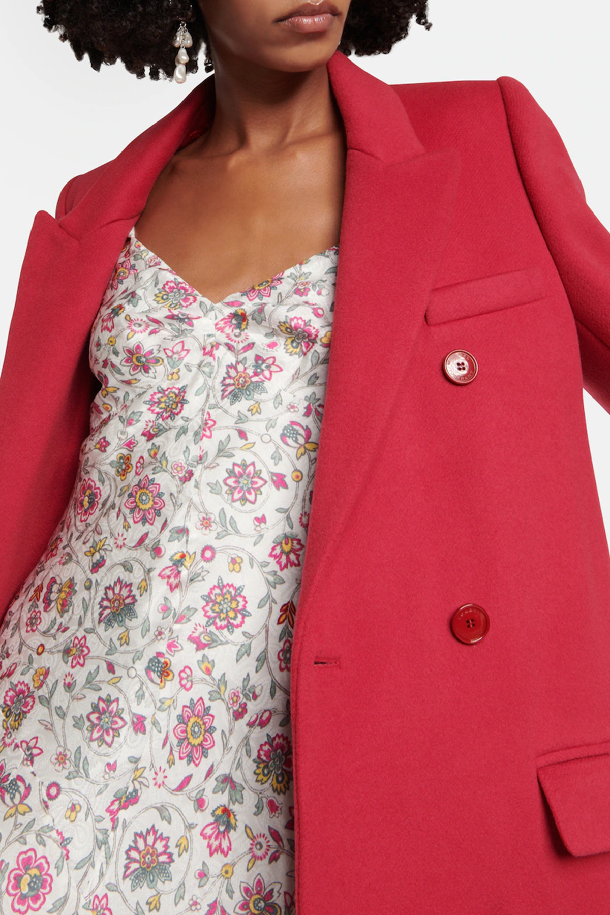 Isabel Marant Enarryli Wool And Cashmere Coat