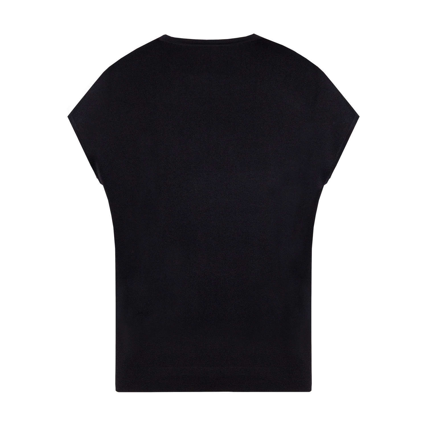 Shop Armani Jeans Black Short-sleeved T-shirt