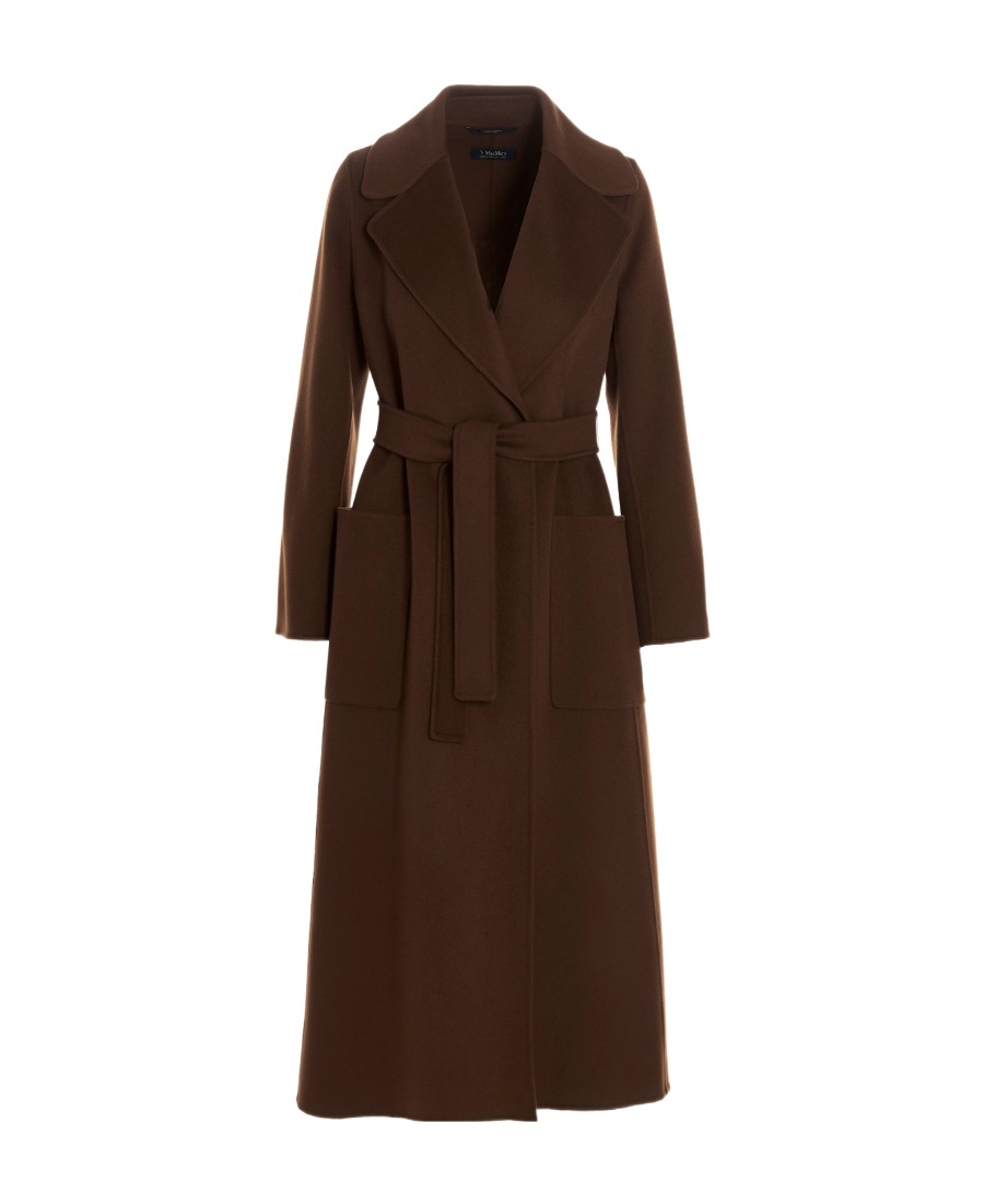 MAX MARA WOOL LONG-SLEEVED COAT
