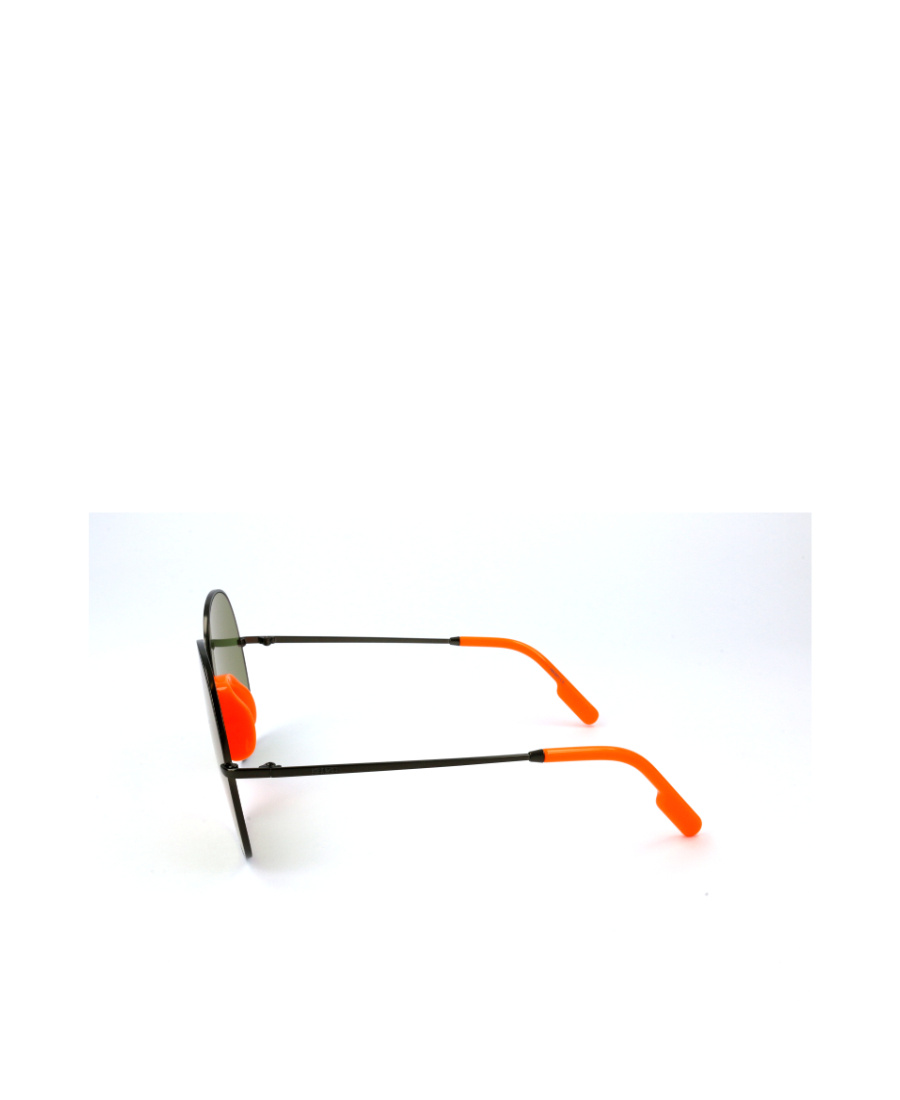 Kenzo Round Sunglasses In Green