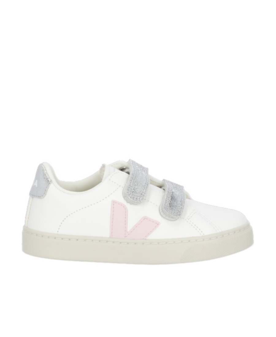 Veja Touch-strap Low-top Trainers In White