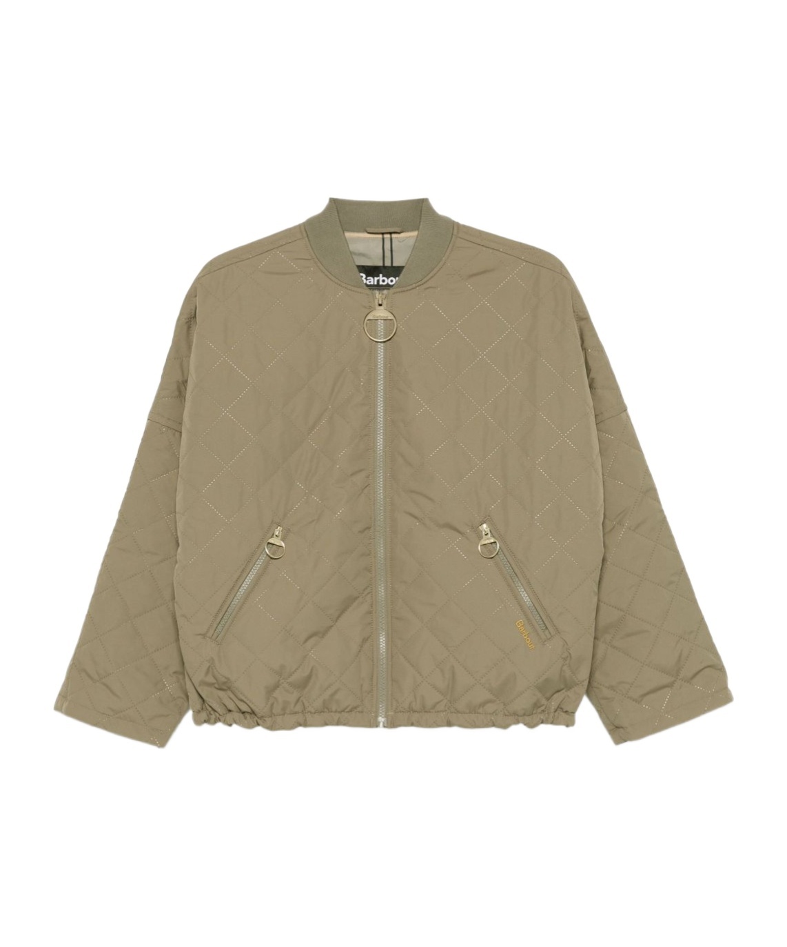 Barbour Emlyn Bomber Jacket In Brown