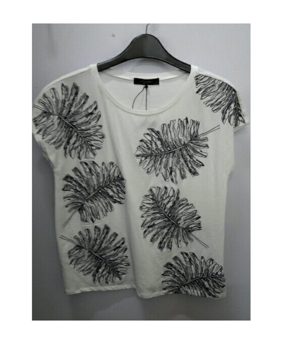 Weekend Max Mara Short-sleeved T-shirt In Gray