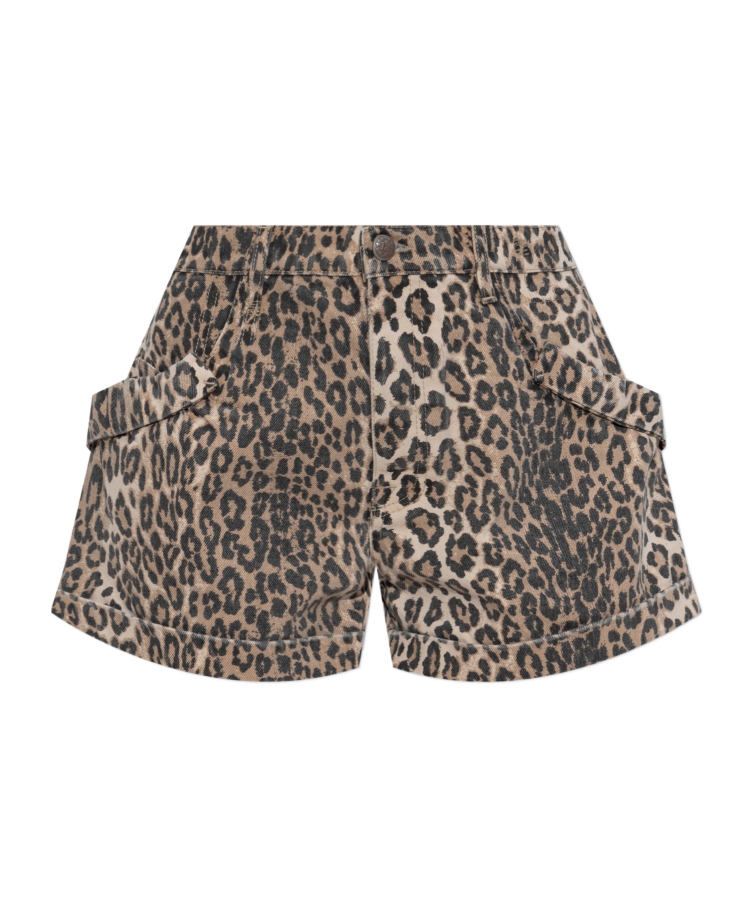 R13 Pouch Pocket Bermuda And Short In Brown