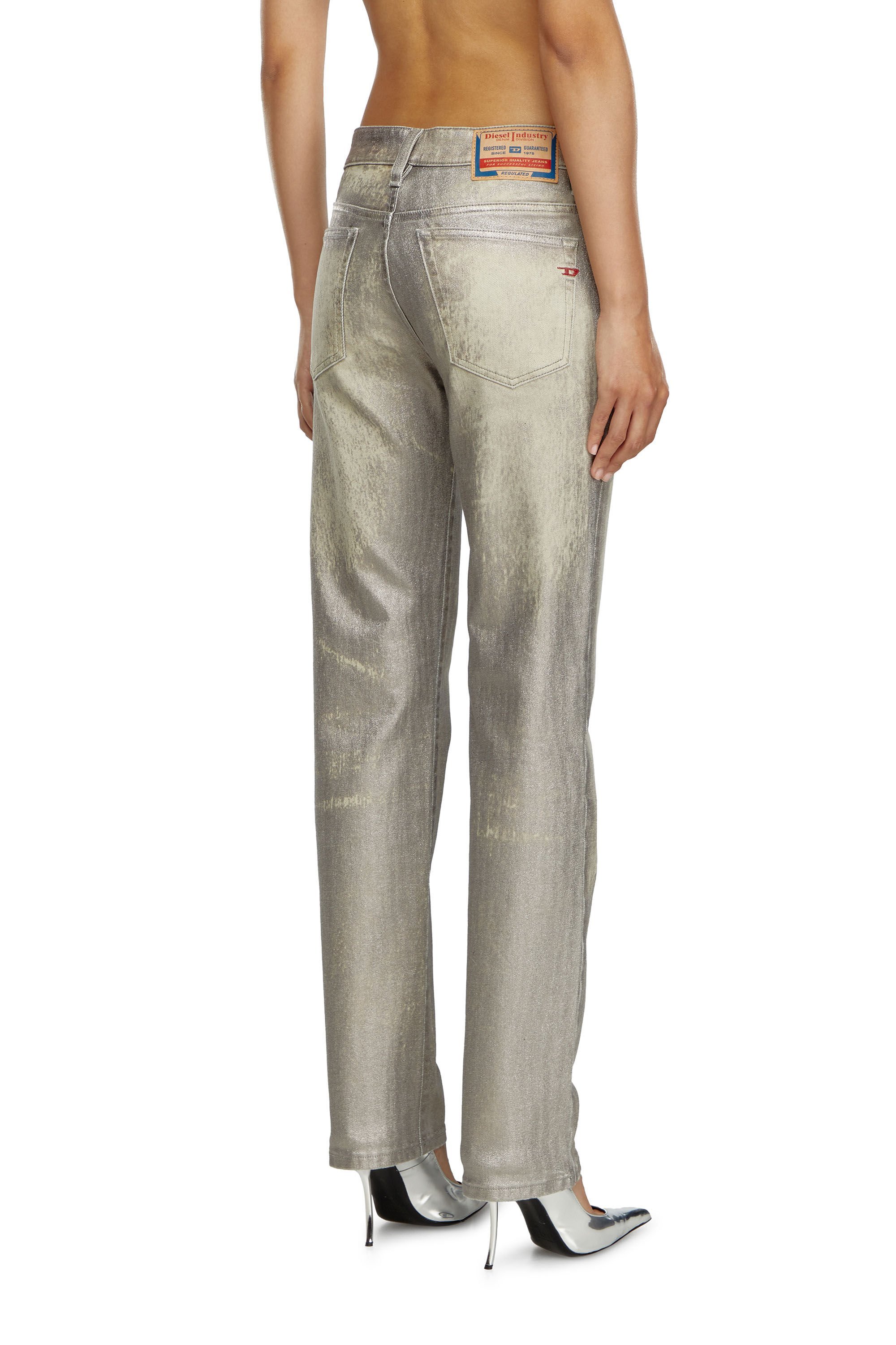 Diesel 1989 D-mine Straight Jeans In Nude
