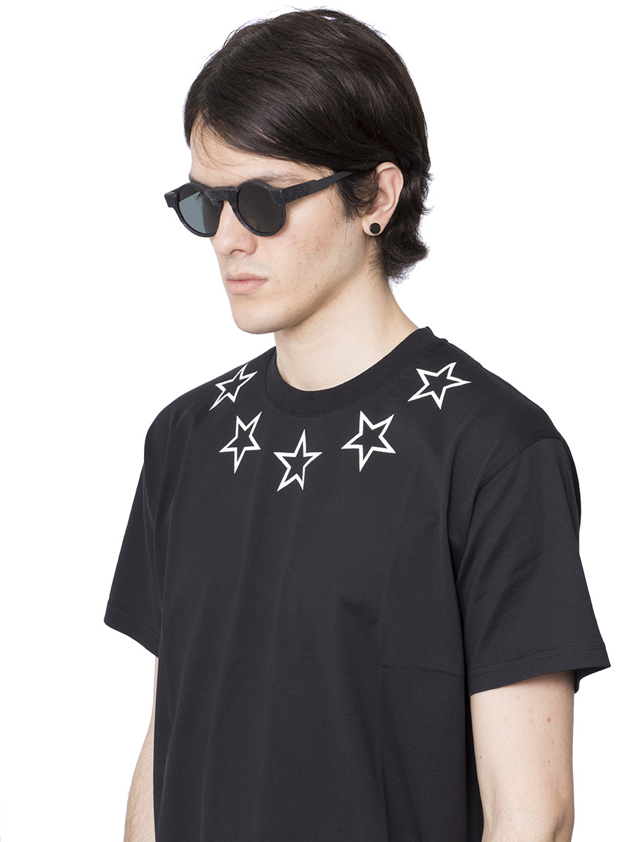 Kuboraum Round Frame Design Sunglasses In Black