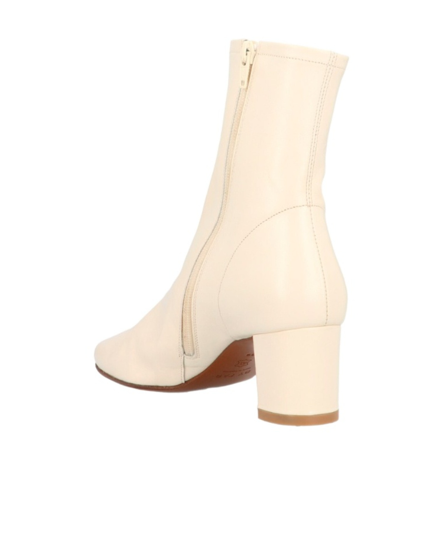 Shop By Far High Heel And Ankle Boots In Nude