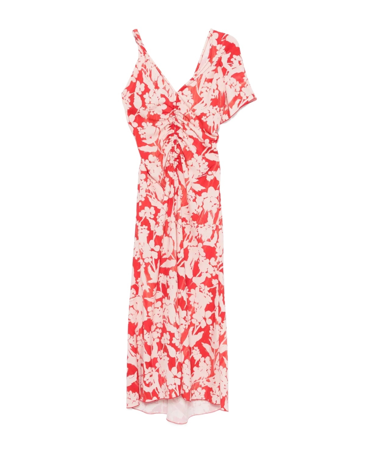 Victoria Beckham Floral-print Maxi Dress In Multi