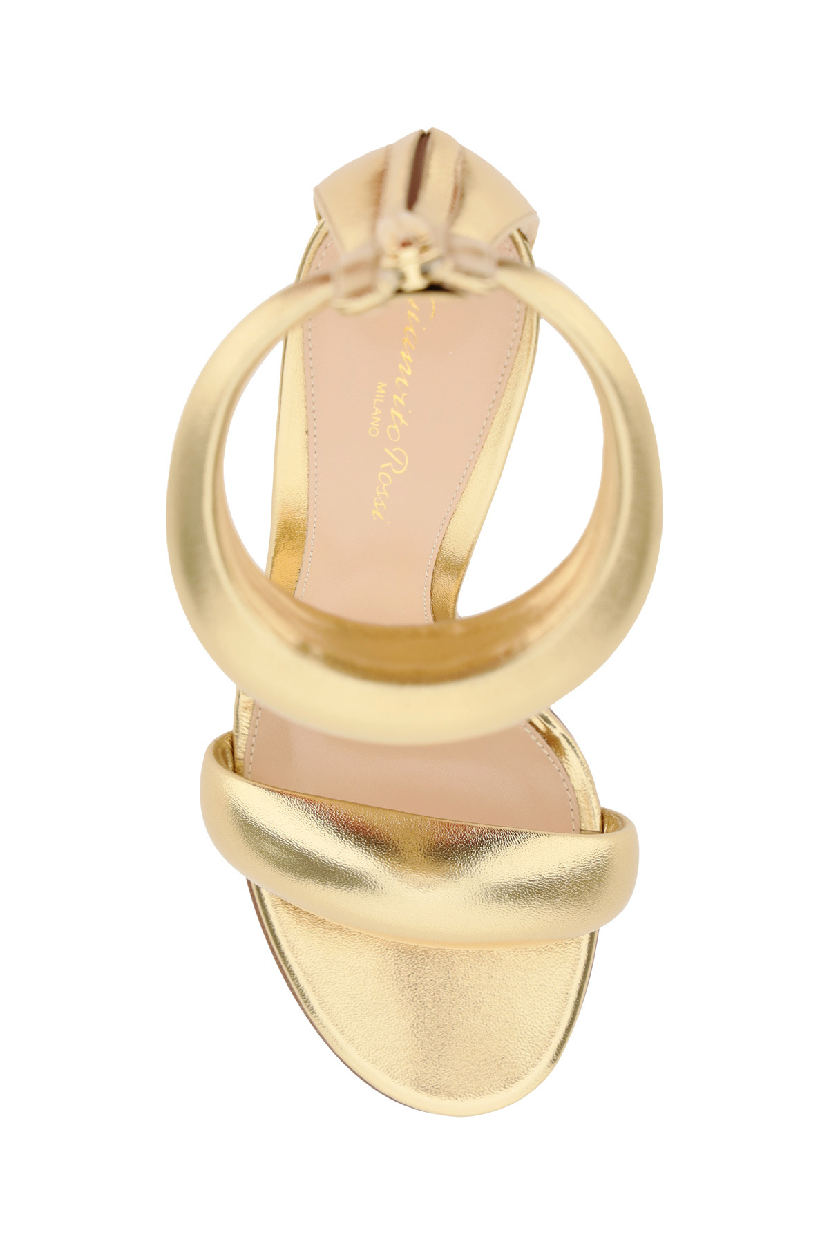 Shop Gianvito Rossi One Word With High-heeled Sandals In Nude