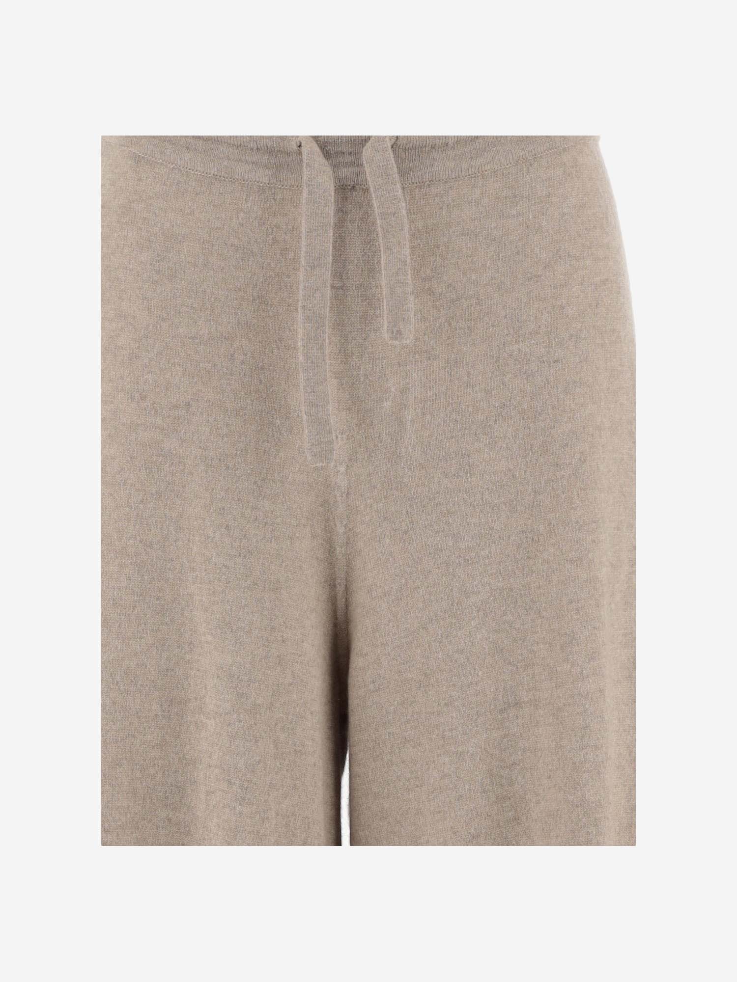 Jil Sander Cashmere Trousers In Nude