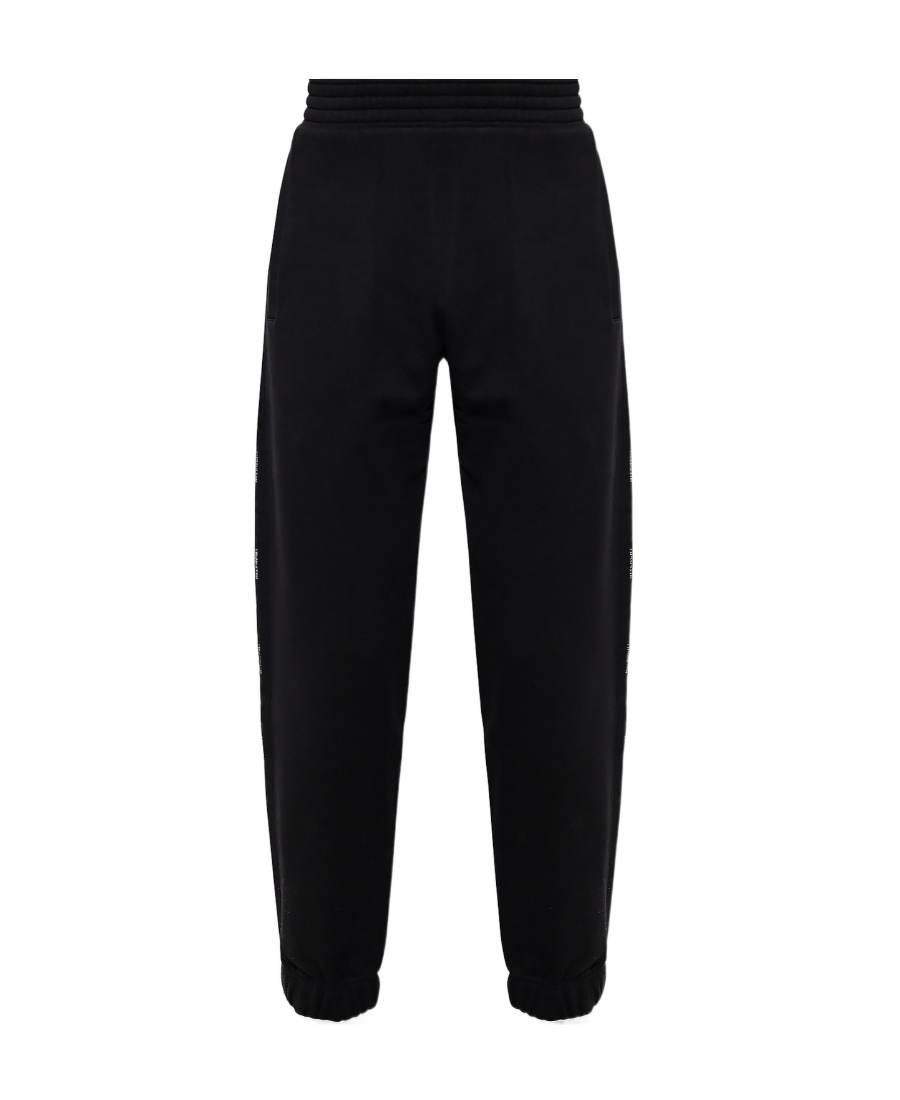 Givenchy Logo Tape Sweatpants In Black