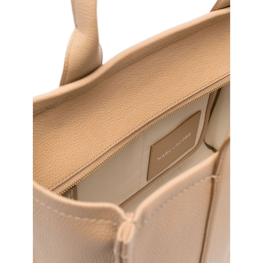 Marc Jacobs Large The Leather Tote Bag In Brown