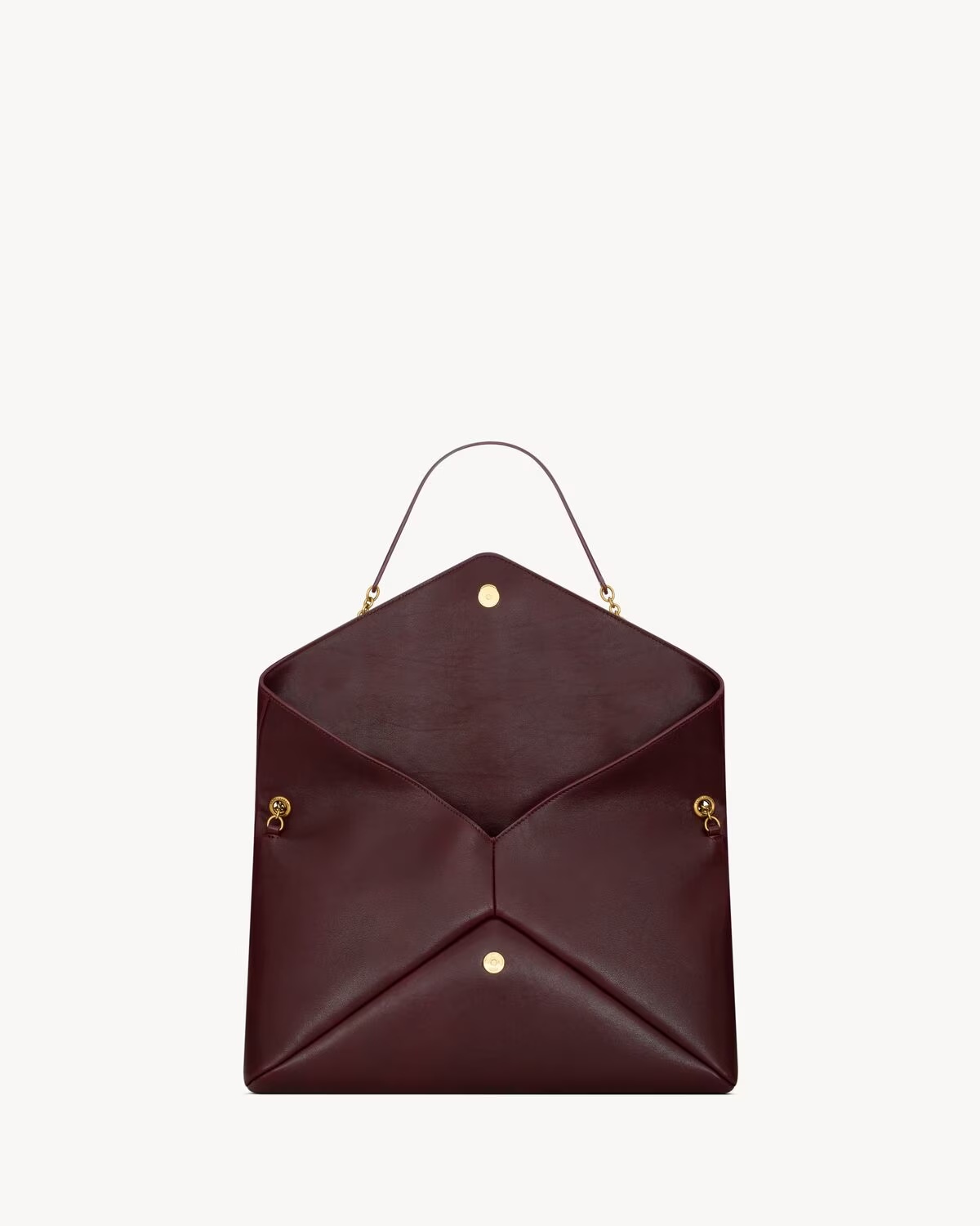 Saint Laurent Flap Shoulder Bag In Brown