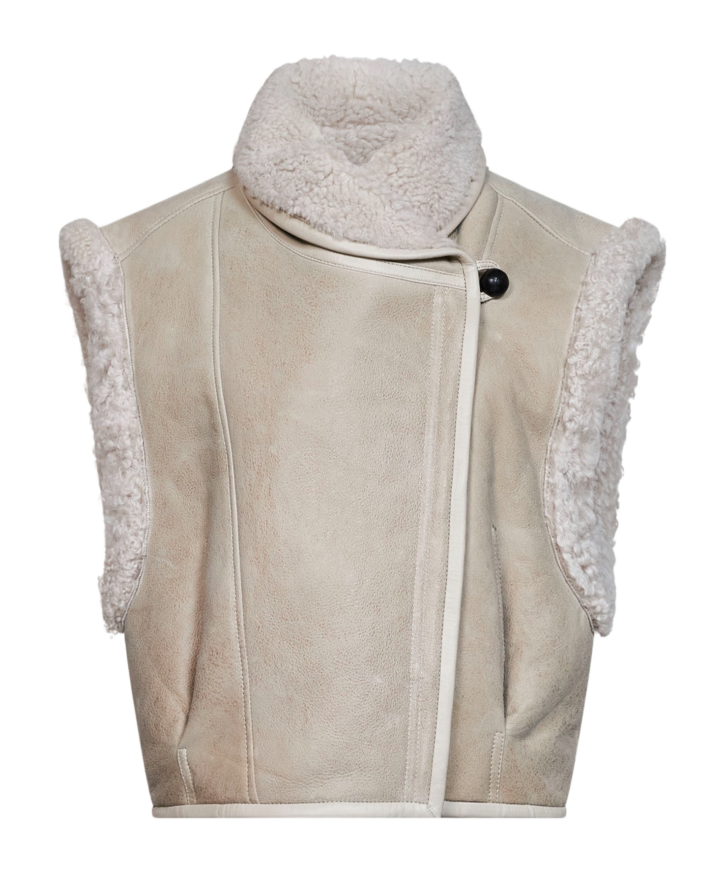 Isabel Marant Sleeveless Vest In Off White
