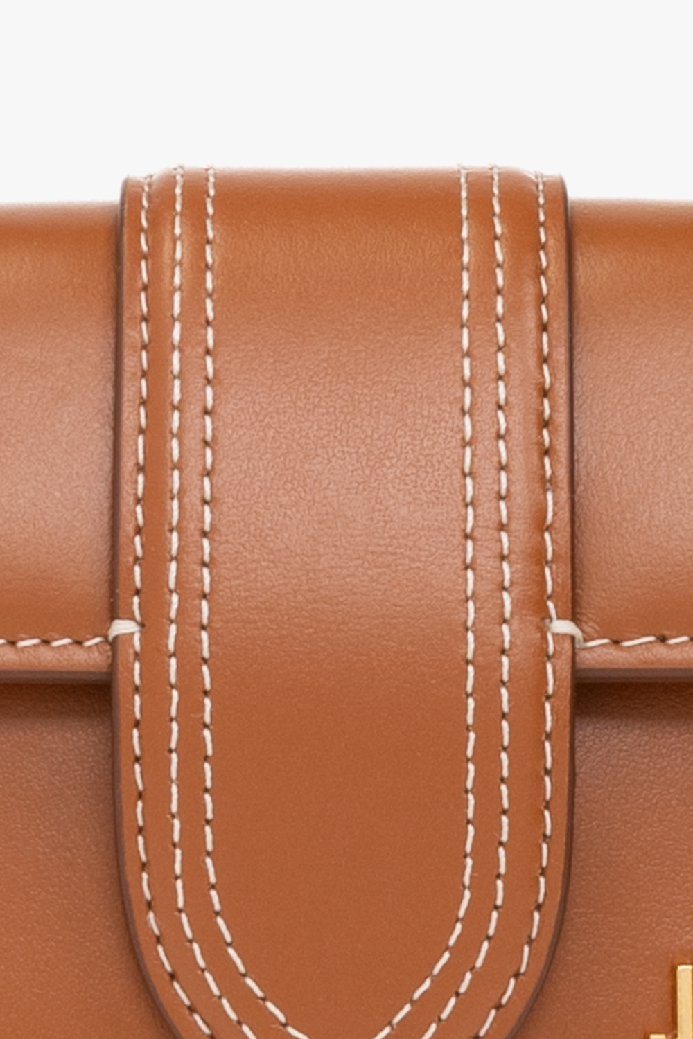 Jacquemus Long Rectangular Shoulder Bag With Adjustable Strap In Brown