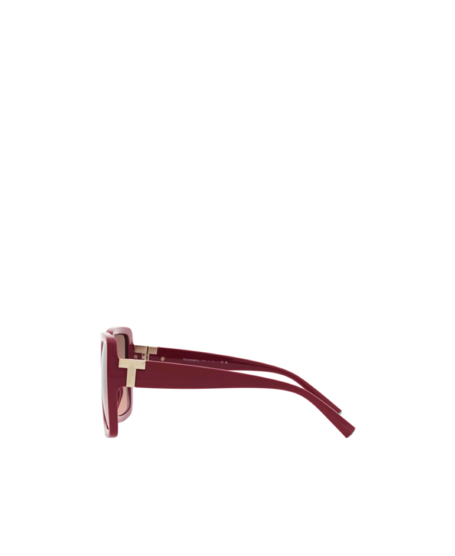 Tiffany & Co Logo Logo Sunglasses In Red