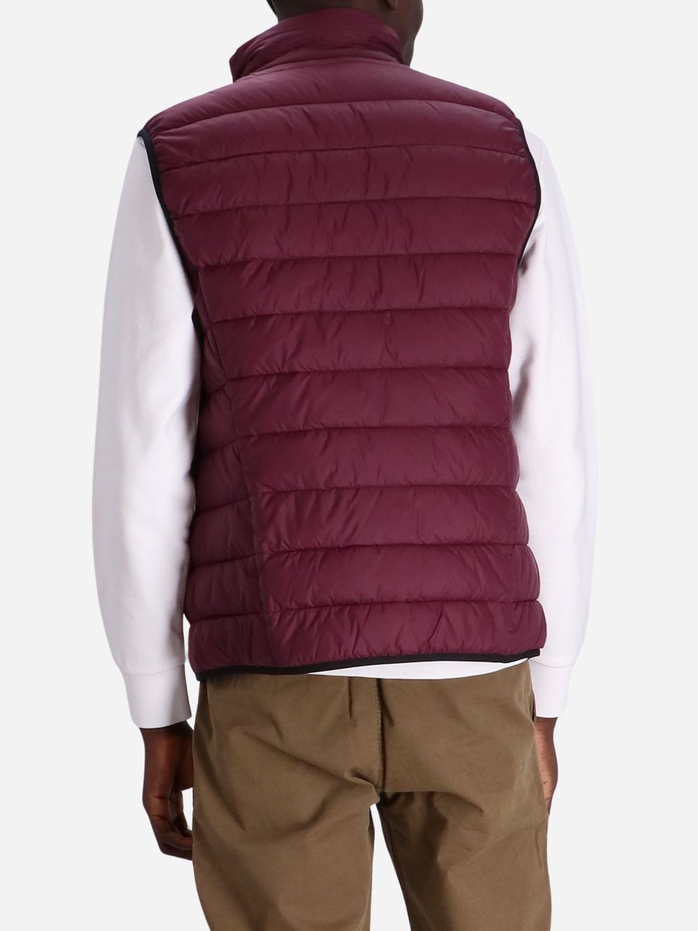 Shop Hugo Boss Thor Padded Gilet In Red