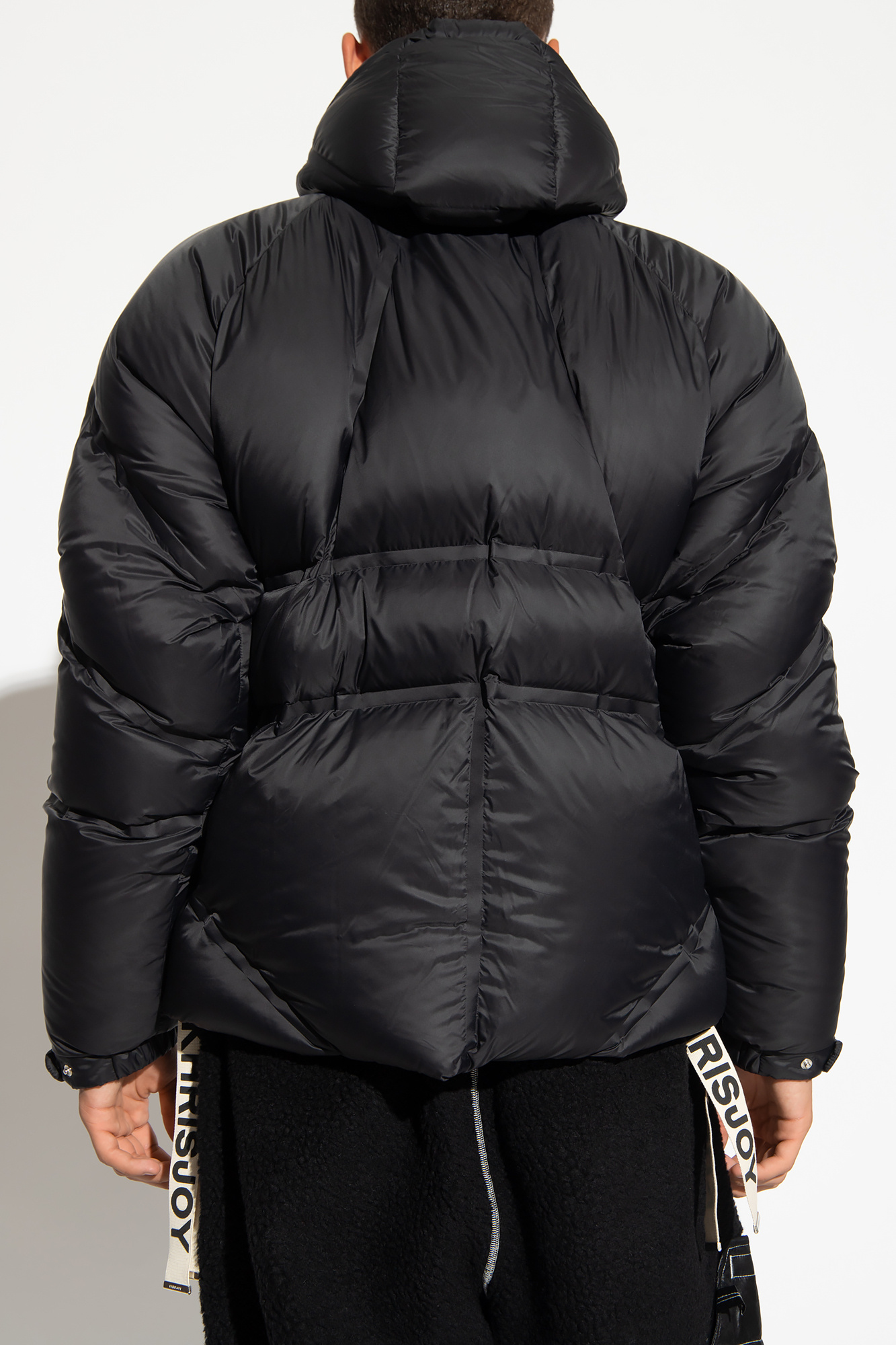 Khrisjoy Hooded Padded Jacket In Black