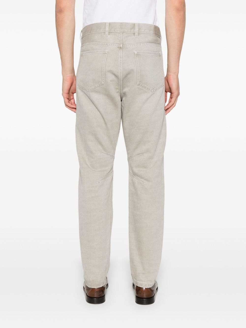 Eleventy Belt Loop Casual Pants In Neutral
