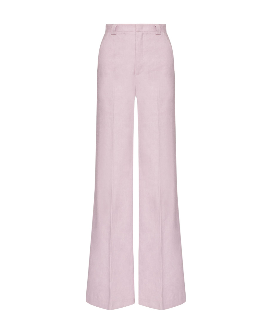 Red Valentino Wide-legged Casual Pants In Pink