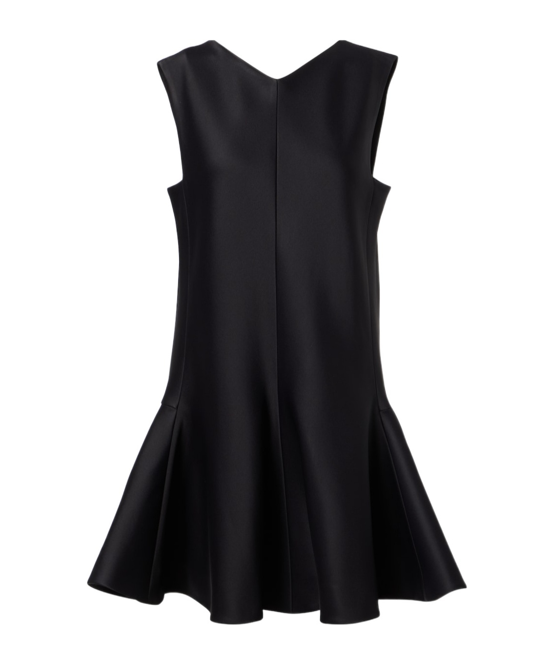 Khaite Mel Crepe Mini Dress In Black